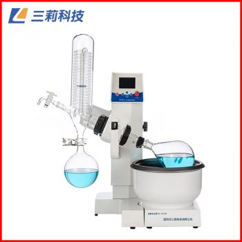 液晶屏轉(zhuǎn)速溫度數(shù)顯3升旋轉(zhuǎn)蒸發(fā)儀 RE-3000E型旋轉(zhuǎn)蒸發(fā)器
