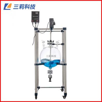 FY-30L球形玻璃分液器 30升常溫攪拌玻璃反應釜