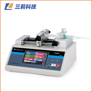 TYD03-01型實(shí)驗(yàn)室注射泵，110mm行程可裝卡1支注射器或玻璃進(jìn)樣針